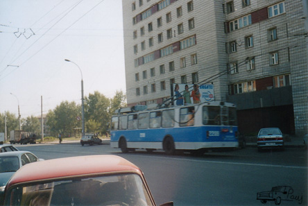 Троллейбус, произведённый в рамках программы "Сибирское Соглашение"